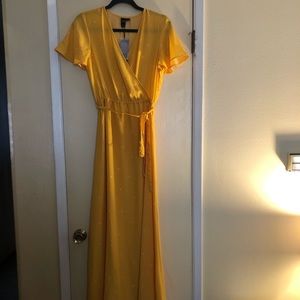 🌟Yellow star maxi dress🌟